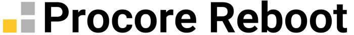 Procore Reboot - Horizontal (Black)